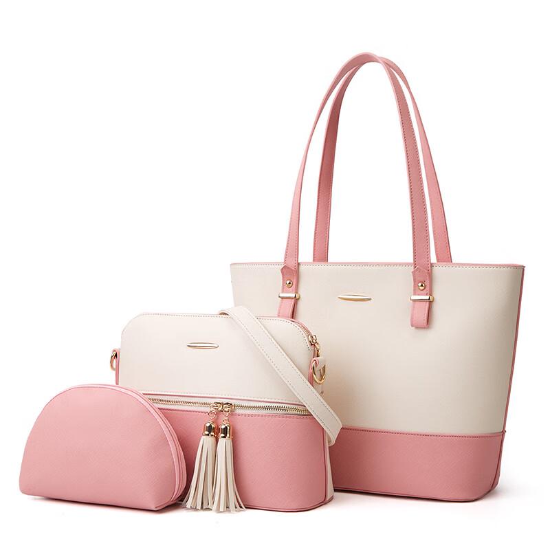 Women's Mother-Child Handbag 3-Piece Set