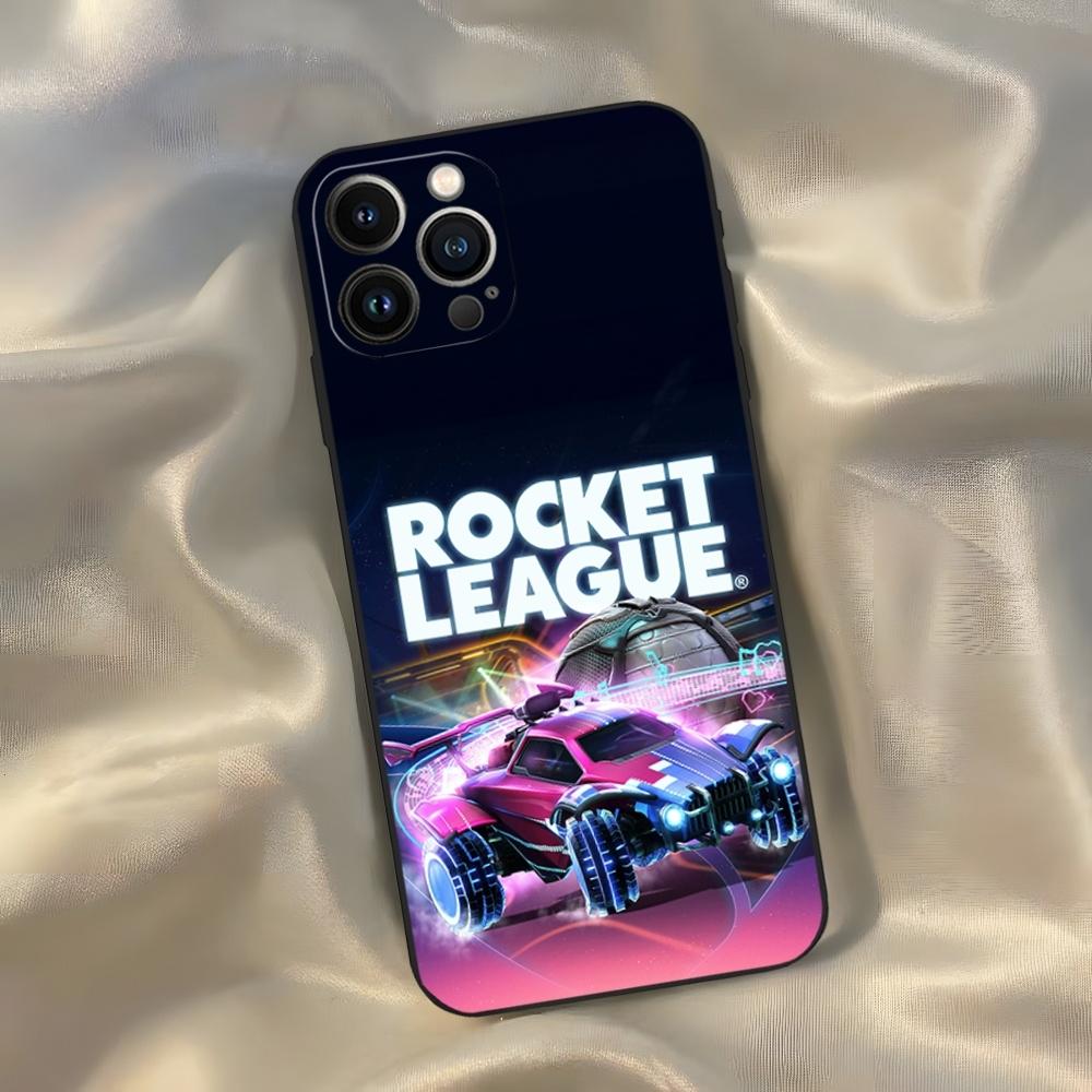 Rocket League Phone Case for Iphone 16 15 14 13 12 11 Pro Max Xr X Xs Mini 8 Plus SE 2022 Black Soft Silicone Cover