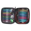 1 Set Ace de Tricotat Circulare Interșanjabile 13 Mărimi 3.0mm‑10mm cu Etui