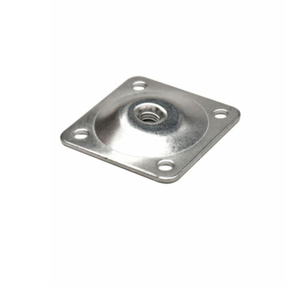 Set Of 4 Leg Fixing Mounting Plates Brackets Level Plates With M8 Metal Wood
