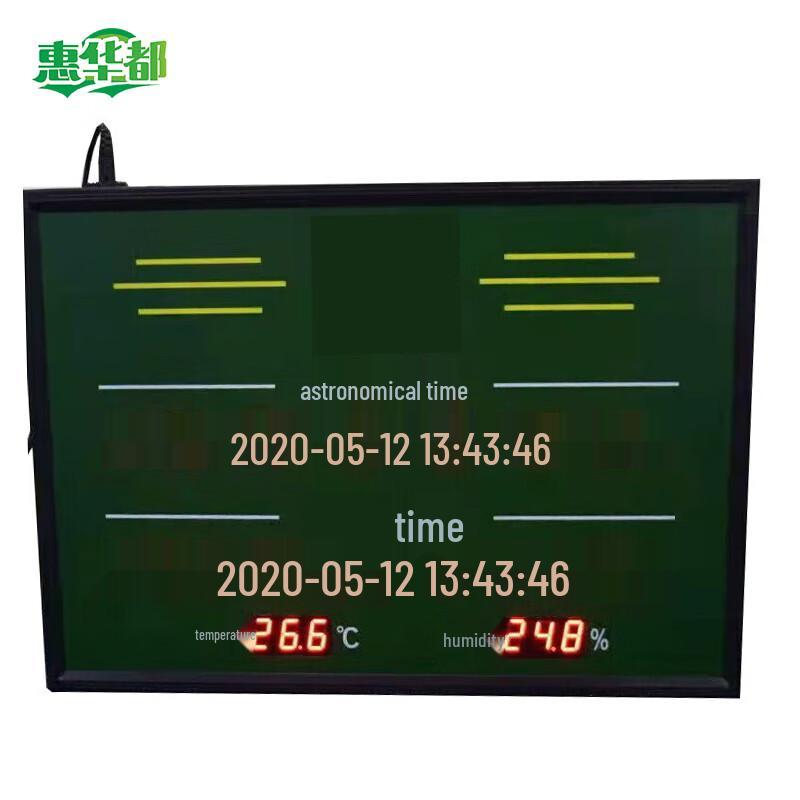 Astronomical Time Electronic Display Clock