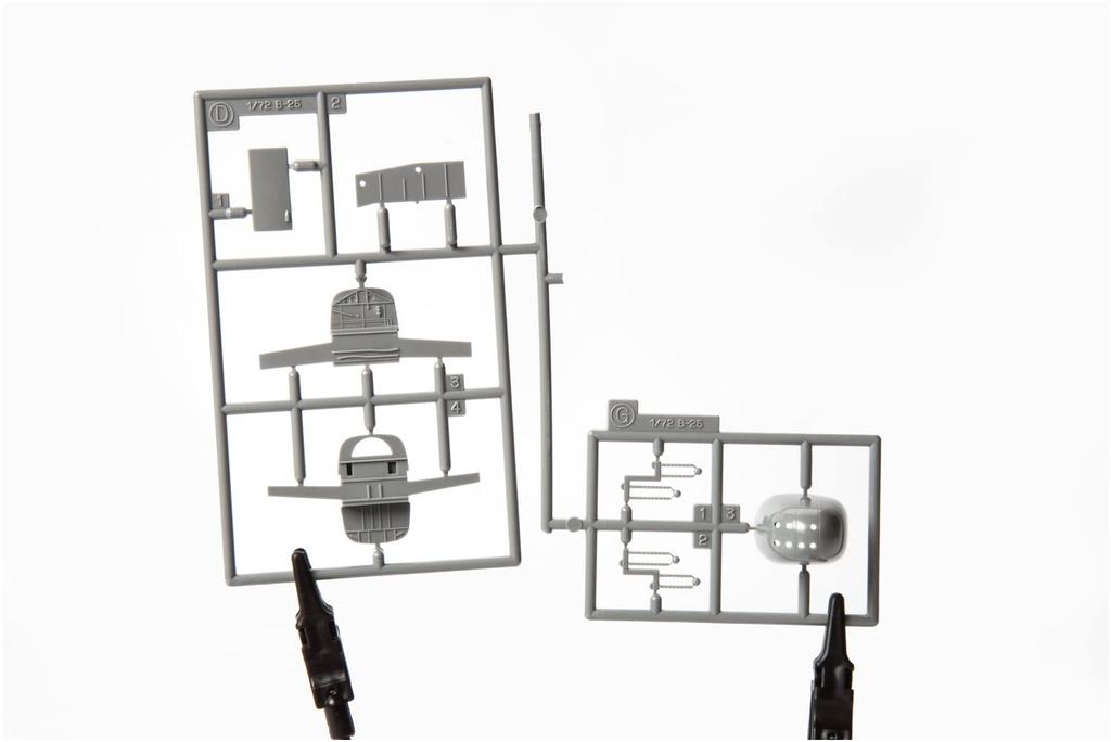 Eduard 1/72 Profipack US Army Air Forces B-25J Mitchell Strafer Plastic Model Kit EDU7012