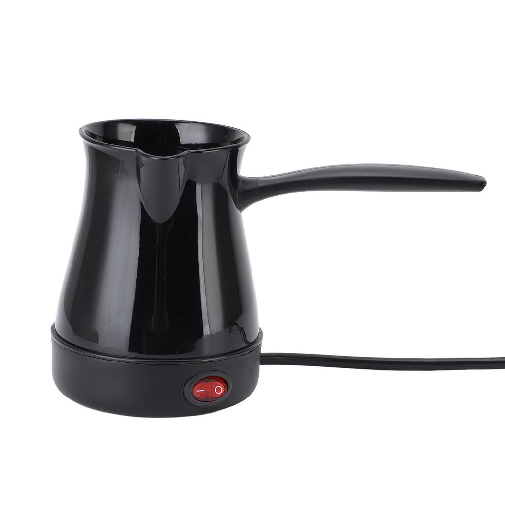 Elektrische Türkische Kaffeekanne 300ML Schnelle Gleichmäßige Erhitzung Edelstahl Türkische Elektrische Kaffeemaschine für Gelben Wein T EU-Stecker 220V