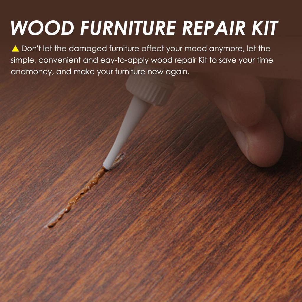 Wood Furniture Repair Kits Touch Up Marker Repairing Paint for Fixing Scratches and Color Differences Fast Repair