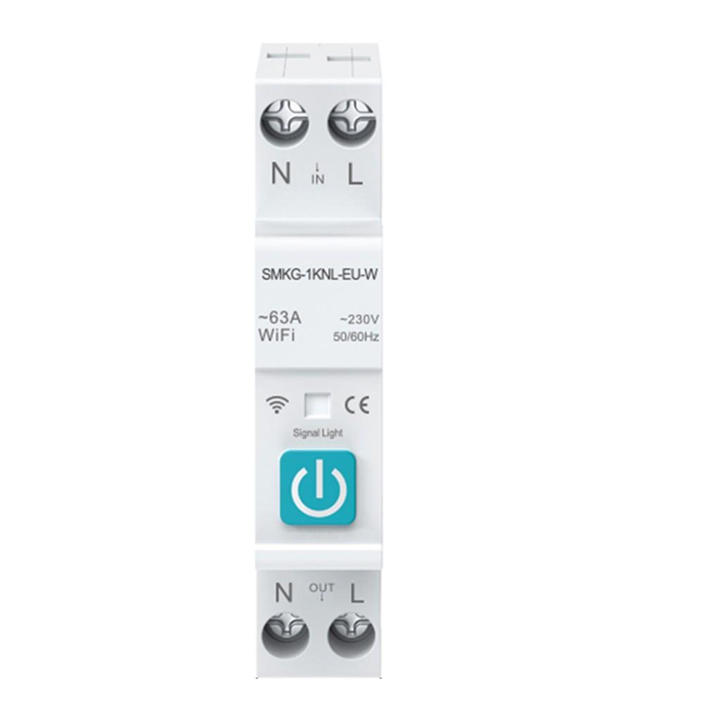 

Автоматичний вимикач 10-63A 100-240 В AC Wi-Fi 1P 2,4 ГГц DIY 25A