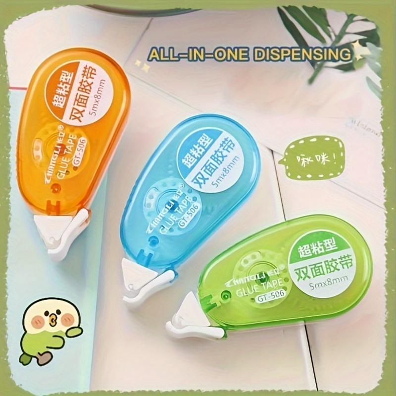 

High Viscosity Double-Sided Tape, 8mm x 5m, Novel for Scrapbooking, Crafts, Handmade Office Stationery, and Office Supplies