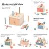 Sorting Box Wooden Educational Toy For Baby Color Shape Recognition