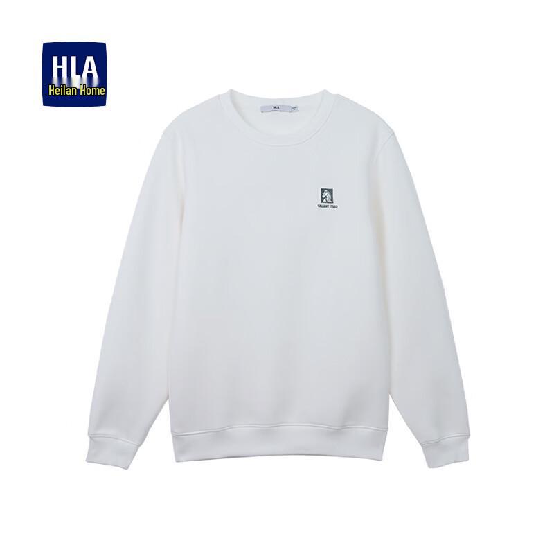 HLA Herren Stickerei Tier Rundhals Sweatshirt