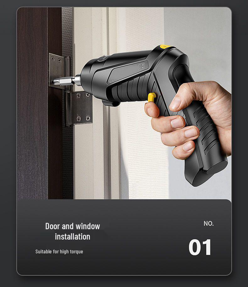 Multi-Functional Mini Electric Screwdriver & Lithium Hand Drill