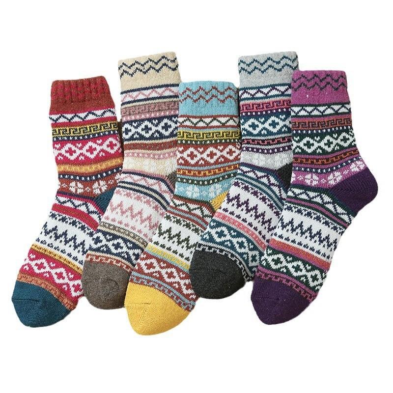 

Зимние термоноски из кашемира, женские теплые носки из кроличьей шерсти, утолщенные мягкие носки