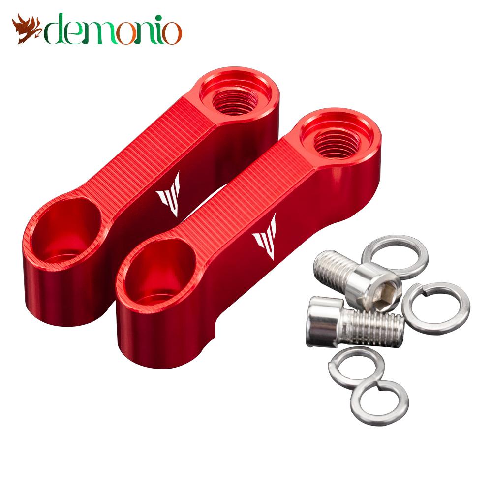 Mirrors Extension Riser Extend Adapter For YAMAHA MT01 MT03 MT07 MT09 MT10 MT125 MT 01 03 07 09 10 125 MT-01 MT-03 MT-07