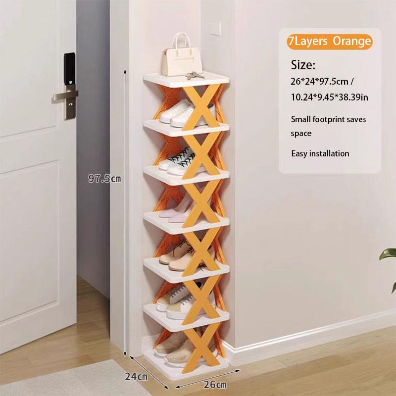 Shoe Storage Rack Detachable Shoe Rack Saves Home Shelve Multi-layer Living Room Hostel Bedroom Simple Shoe Rack Color Cabinet