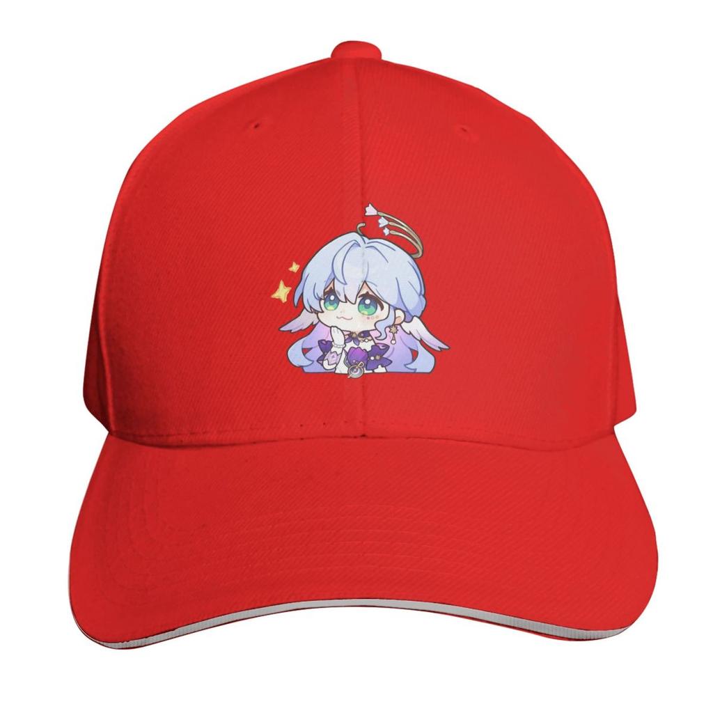 Honkai Star Rail Chibi Firefly Game Cap Fashion Casual Baseball Caps Adjustable Hat Hip Hop Summer Unisex Baseball Hats