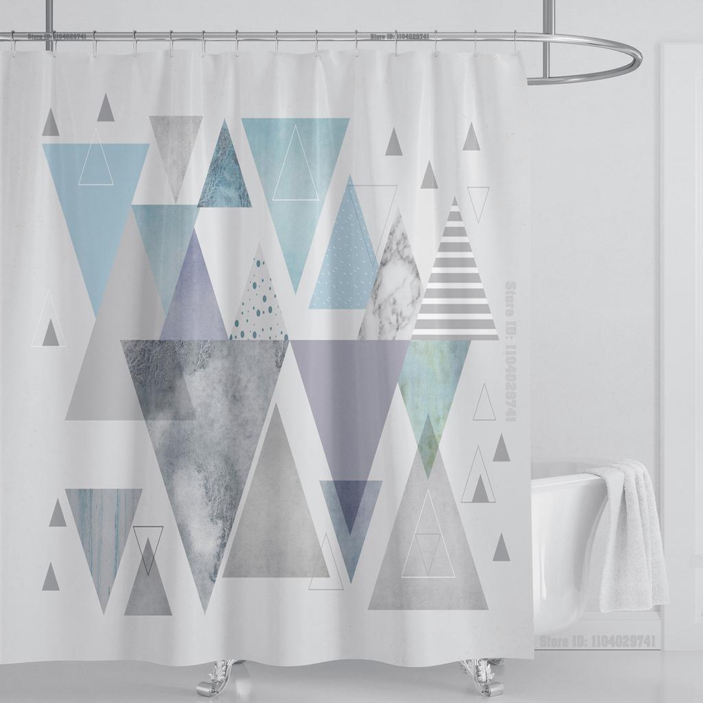 Piante Grafico Tenda da Doccia Impermeabile Tenda da Doccia Tessuto Poliestere Stampa 3D Tende da Bagno Decorazione Bagno Con Ganci