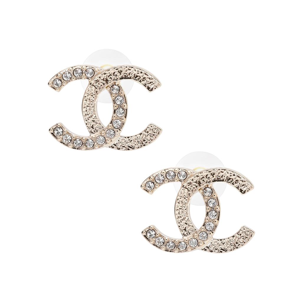 CHANEL Cc Logo Earrings ABA227-B10374-NM708