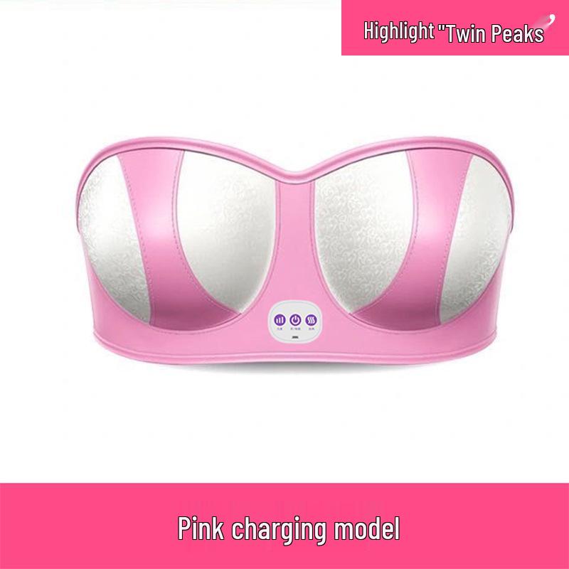 Wireless Electric Breast Massager with Heat and Vibration - Unblocks & Beautifies.