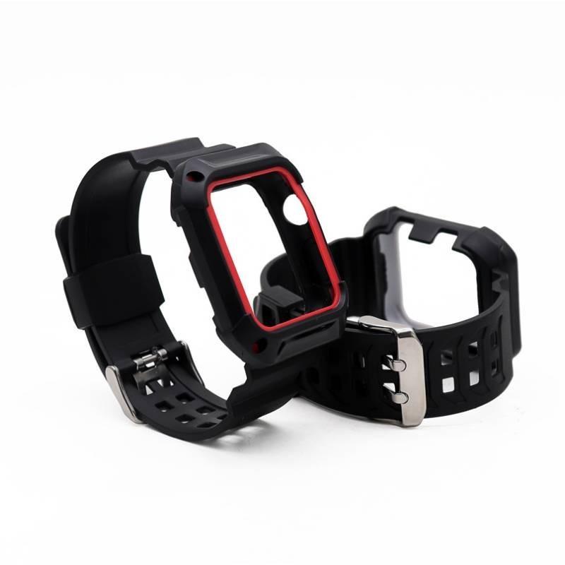 Stylish Apple Watch Tpu Band With Full Button Protection Durable And Fashionable