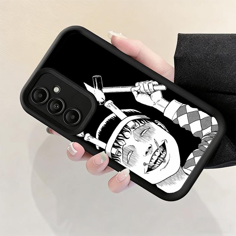 Phone Case for Samsung Galaxy A17 A16 A15 A14 A13 Japanese Horror Anime A56 A36 A26 A55 A35 A25 A54 A34 A24 A53 A33 A23 A07 A06