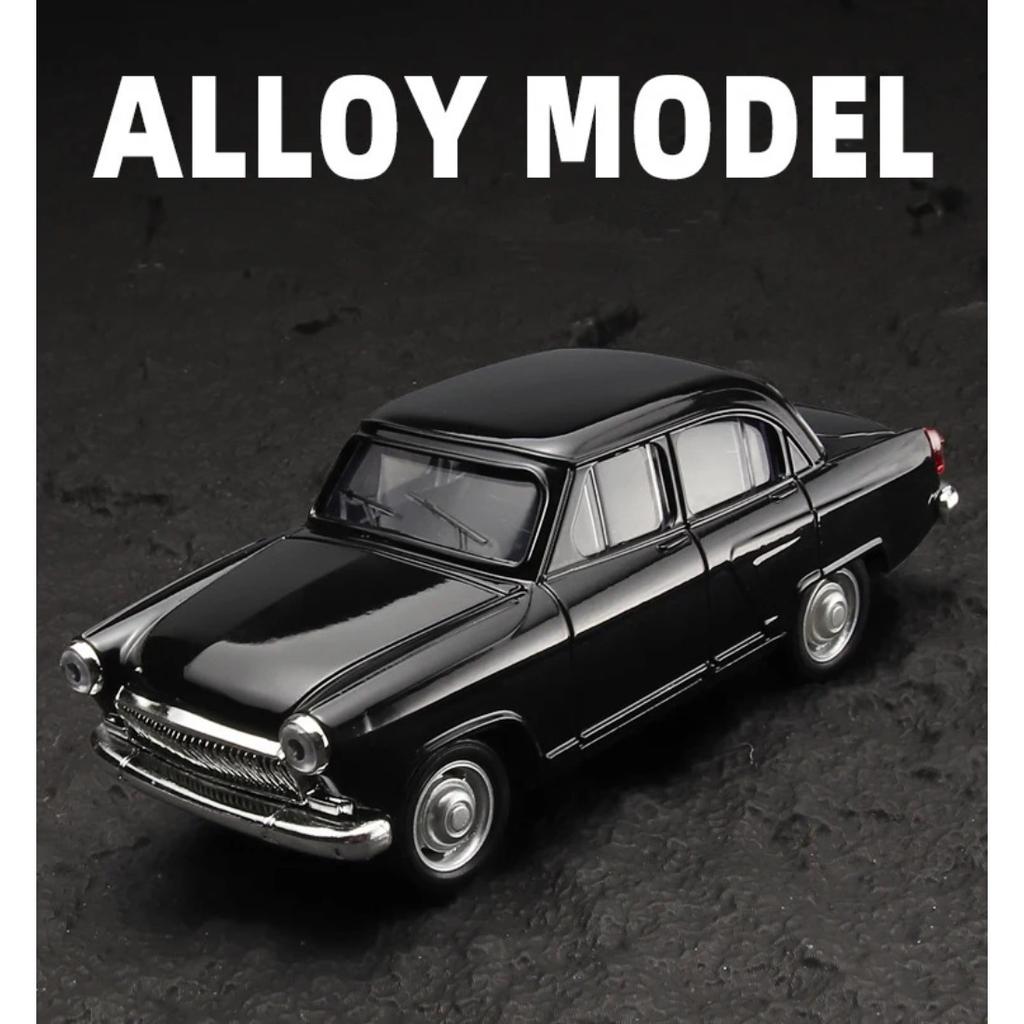 1/43 Volga GAZ-21 Alloy Car Model Diecasts Metal Toy Classic Vehicles Car Model Simulation Miniature Scale Collection Kids Gifts