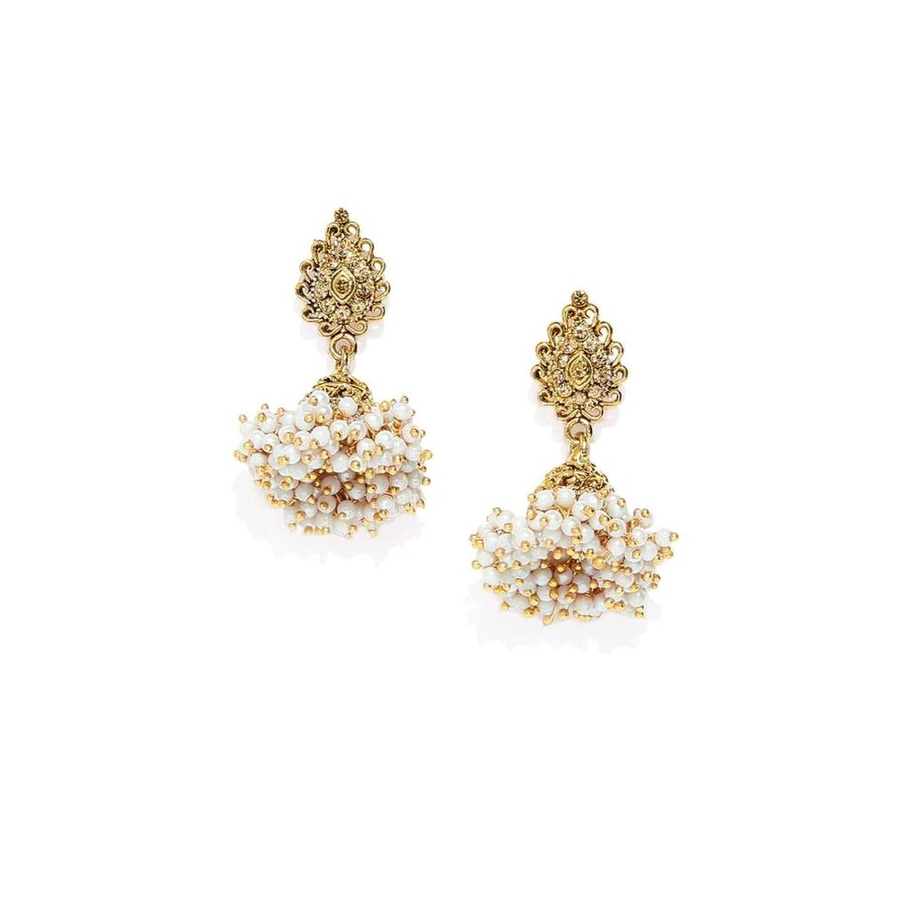 Antique Tone Traditional Jhumki Earring For Women