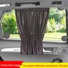 Universelle Auto-Sonnenschutz-Fenstergardine mit Saugnäpfen - Hitze- & Sichtschutz