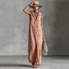 Button Up Dress, Sleeveless Hooded Long Skirt, Women's Clothing