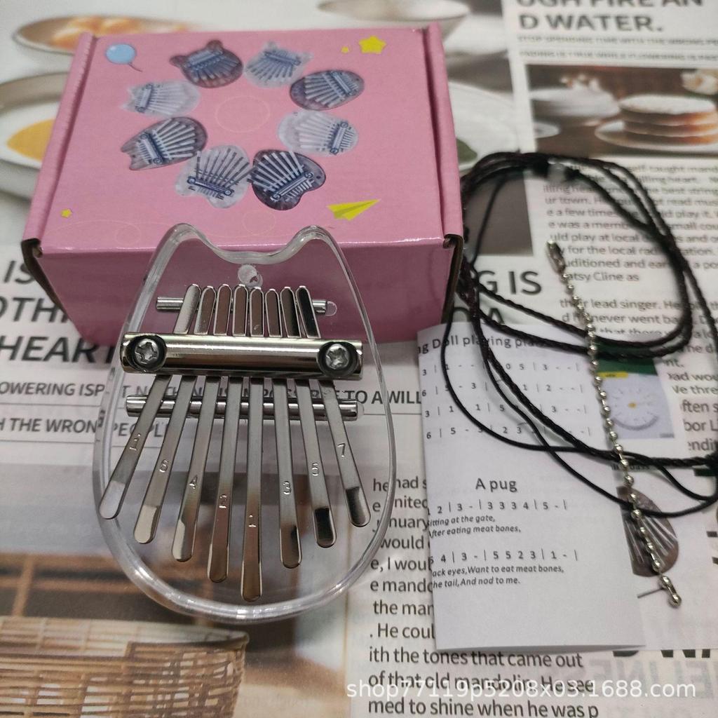 Mini Thumb Piano Pendant - Compact Kalimba for Music Lovers