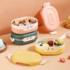 Niedliche Bento-Lunchbox für Kinder im japanischen Stil, auslaufsichere Bento-Box für Schüler, Lebensmittelbehälter, Mikrowellen-Lunchbox