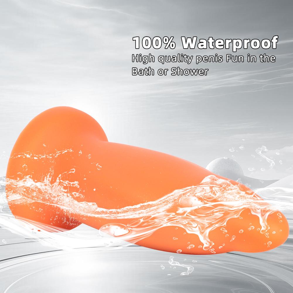 Liquid Silicone Super Large Super Thick Soft Anus Expansion Trainer Special-shaped Anal Plug Big Penis SM Gay Adult Sex Products