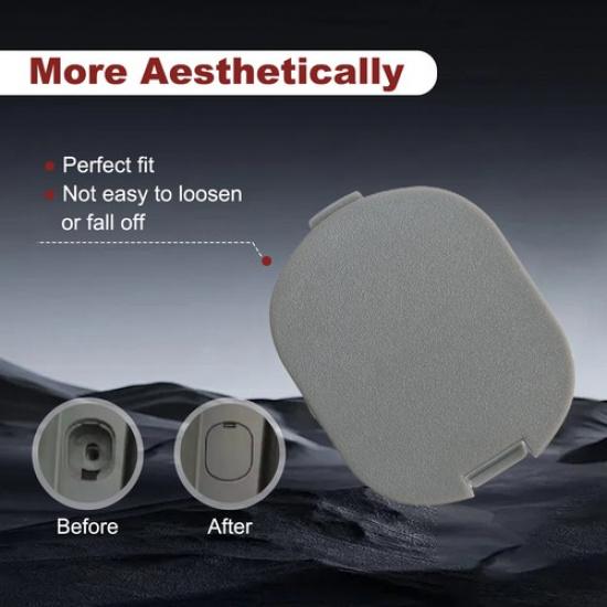 2x Taillight Lamp Bezel Cover Cap Grey for Honda CR-V 07-11 2.4L 33506SWAA01