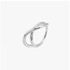 Pandora 193318c00 Essence Organically Shaded Infinity Silver Ring