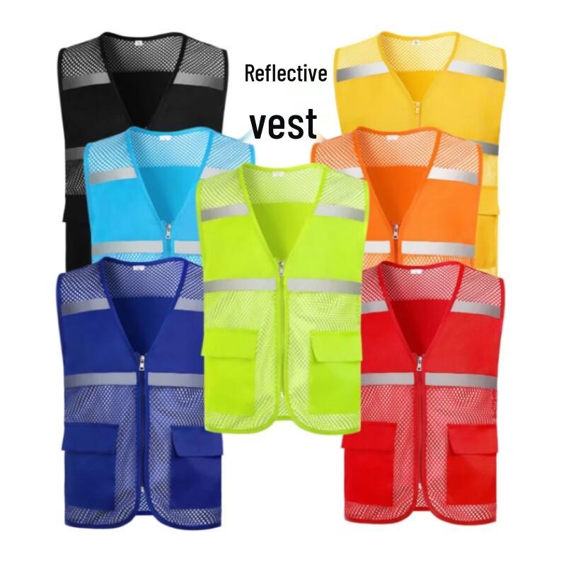 Reflective Mesh Safety Vest