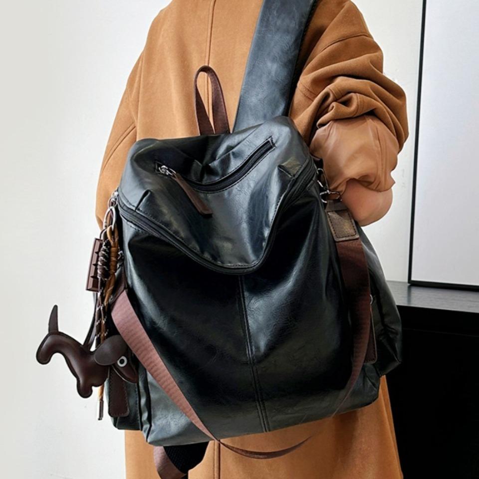 High Quality Soft Leather 3 in 1 Backpacks for Women 2026 Fashi Luxury Ladies Shoulder Bag Large Capacity School Bags Backpack