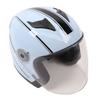 Half Motorcycle Helmet Compact Lightweight ABS Open Face Motorbike Helmet for Electric Vehicle