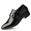 Korean Style Pointed Toe White Breathable Leather Shoes - Casual Business Men's Formal Driving Loafers