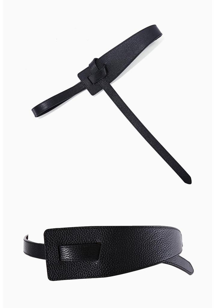 Women's Genuine Leather Wide Waist Belt - Trendy Suit Jacket & Sweater Cincher
