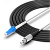 Telecom-Grade Armored LC-FC Single-Mode Fiber Optic Patch Cord