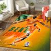 1pc Football Player Action Rug, Office Carpet Indoor Outdoor Entrance Doormat, Non-Slip Soft And Comfortable, Living Room. DT707080