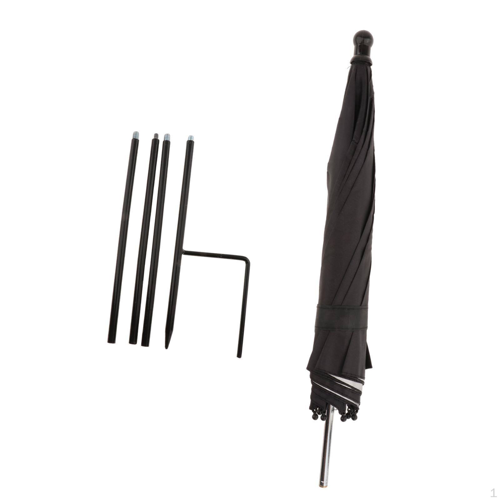

Canopy for Plants Outdoor Umbrella Cover Garden Use чёрный