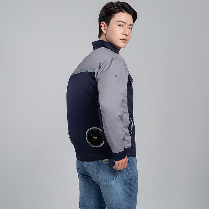 

Men s Long-Sleeve Cooling Fan Work Jacket 170