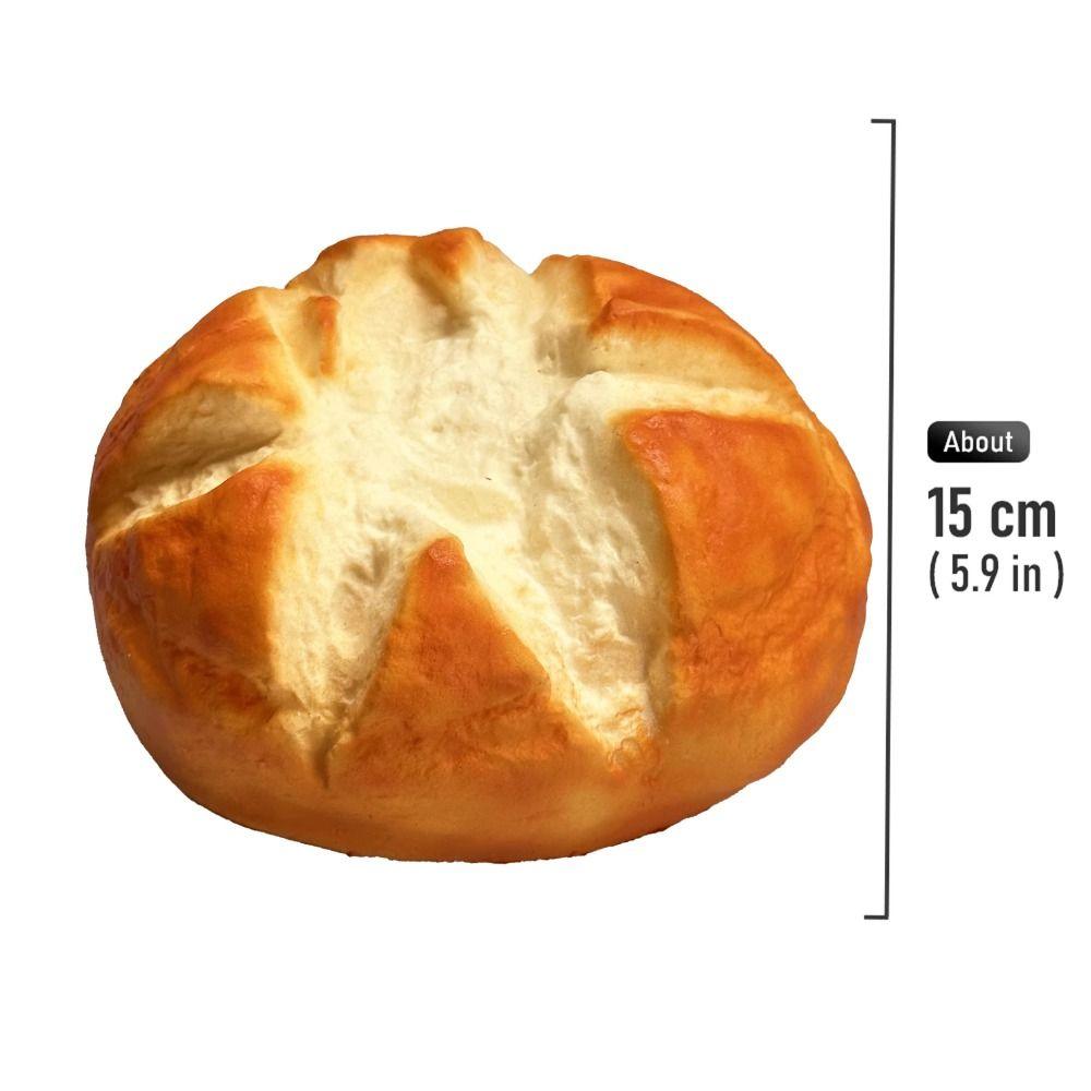 Slow Rising Bread Squeeze Toy Prank Decoration Simulated Bread Squishy Funny ASMR