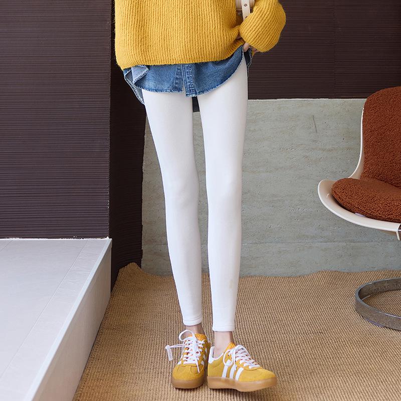 2025 Style Light Winter Fleece-Lined Leggings: Slimming, Durable, Skin-Friendly, and Anti-Pilling. 2XL