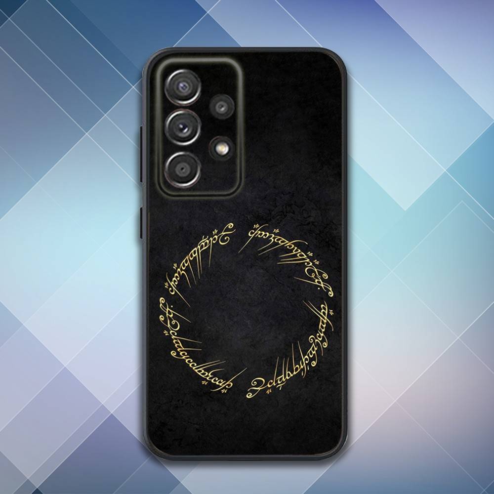 Movie The L-Lord R-Rings Phone Case For Samsung S25,S24,S21,S22,S23,S30,Ultra,S20,Plus,Fe,Lite,Note,10,9,5G Black Cover