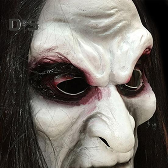 Halloween Face Cushion Role Play Accessory Festive Atmosphere Horror Facial Costume Prop for Halloween Parties Haunted Houses