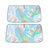 Car Windshield Sun Shade with Reflective Foil Foldable Heat-Resistant Sunshade UV Protection Car Shade for Most Cars SUVs