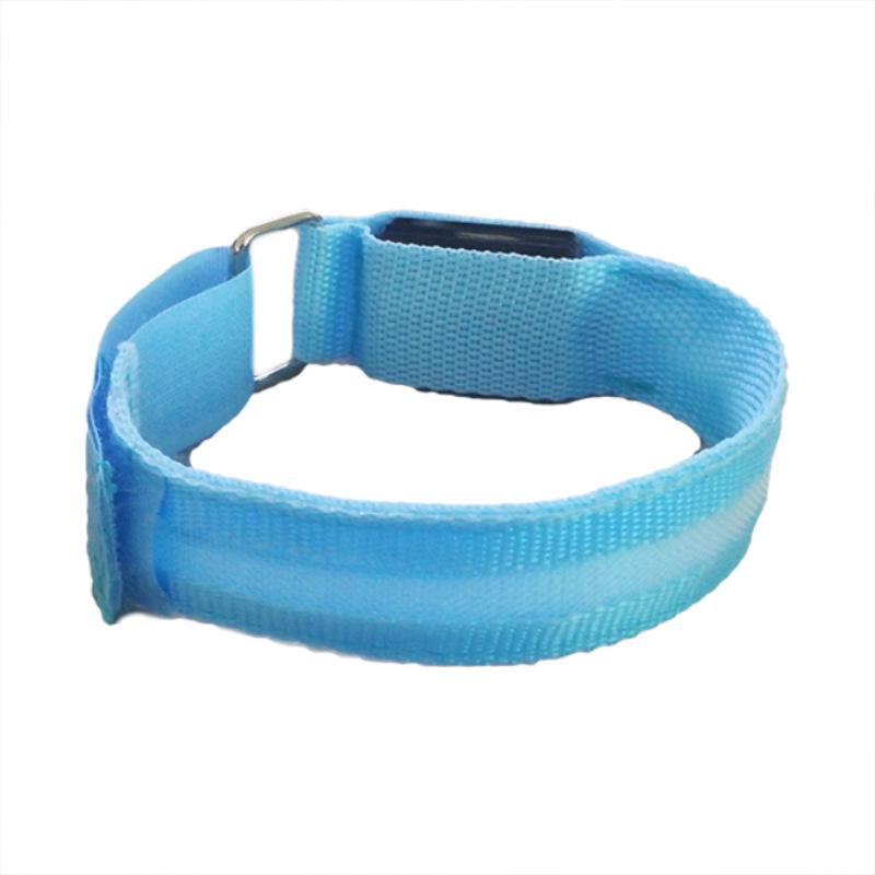 LED Reflective Sports Armband – Safety Bracelet for Night Running, Cycling, Concerts, and Parties