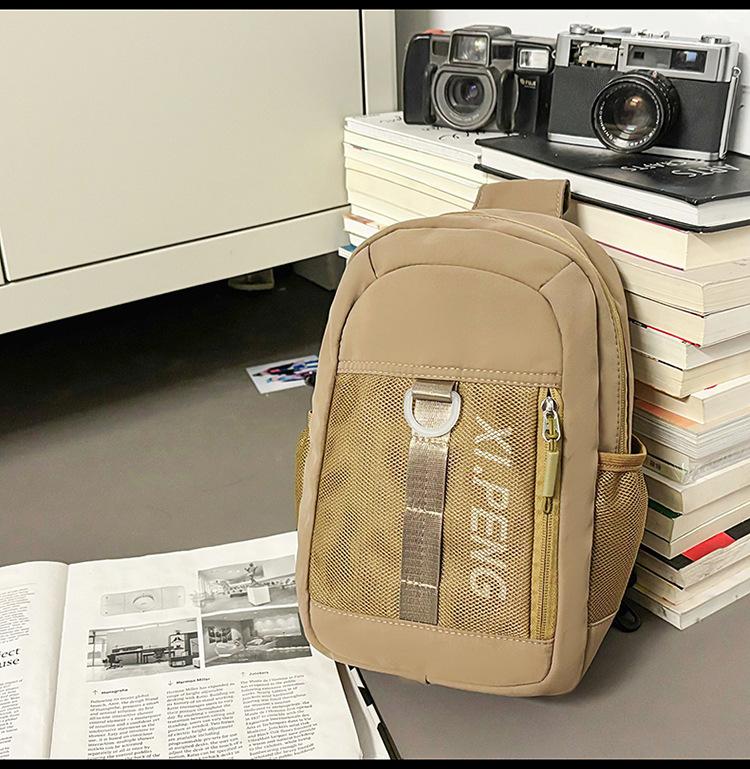 

Рюкзак для мальчиков и девочек Функциональный рюкзак для активного отдыха Легкий рюкзак для досуга Портативный рюкзак для пеших прогулок Сумка для пеших прогулок Нагрудная сумка хаки