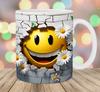 3D Emoji Smiley Ceramic Coffee Mug Tea Cup Funny Face Smiley
