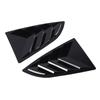 Pair of Rear Window Shutter Cover Left Right Stylish Look Weatherproof Proper Fit for BRZ 2021 To 2024 Glossy Black
