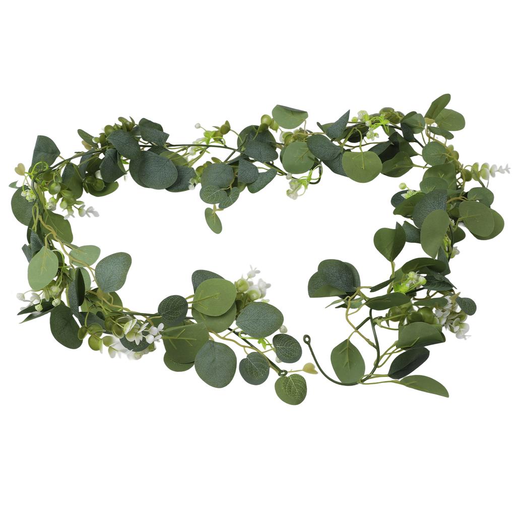 Party Decoration Artificial Eucalyptus Garland Versatile Uses Synthetic Materials Sustainable Choice Easy To Hang Garland Decor
